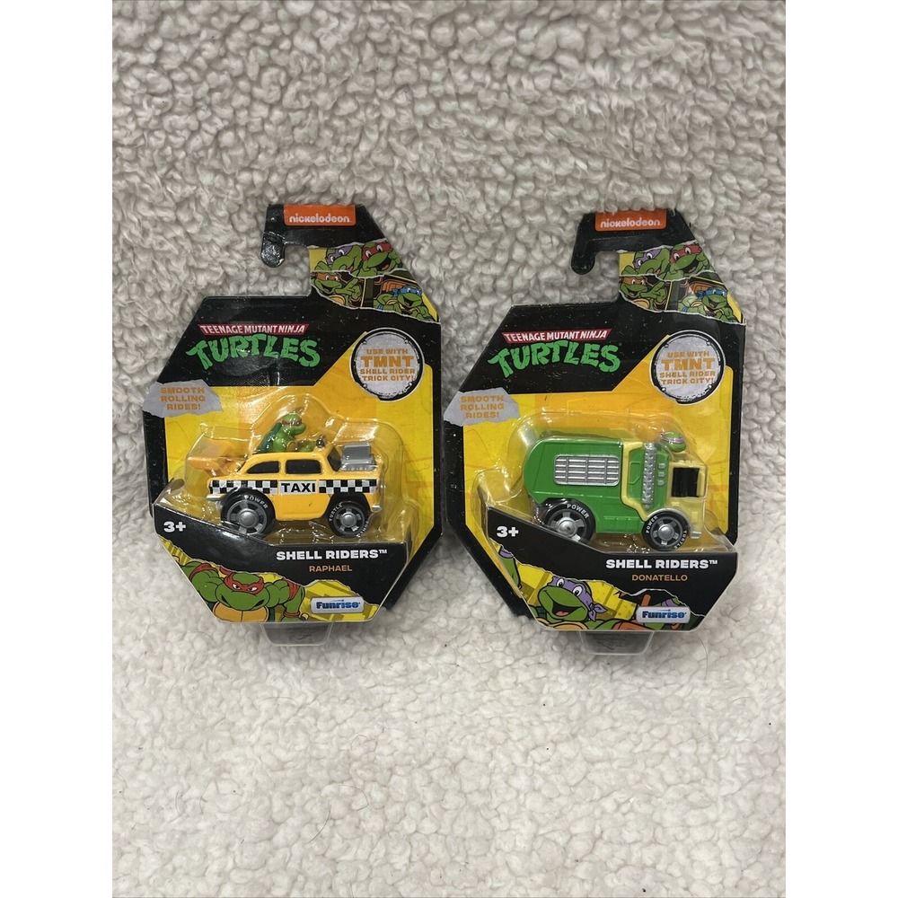 Teenage Mutant Ninja Turtles Shell Riders Raphael & Donatello (2-pack) Sealed